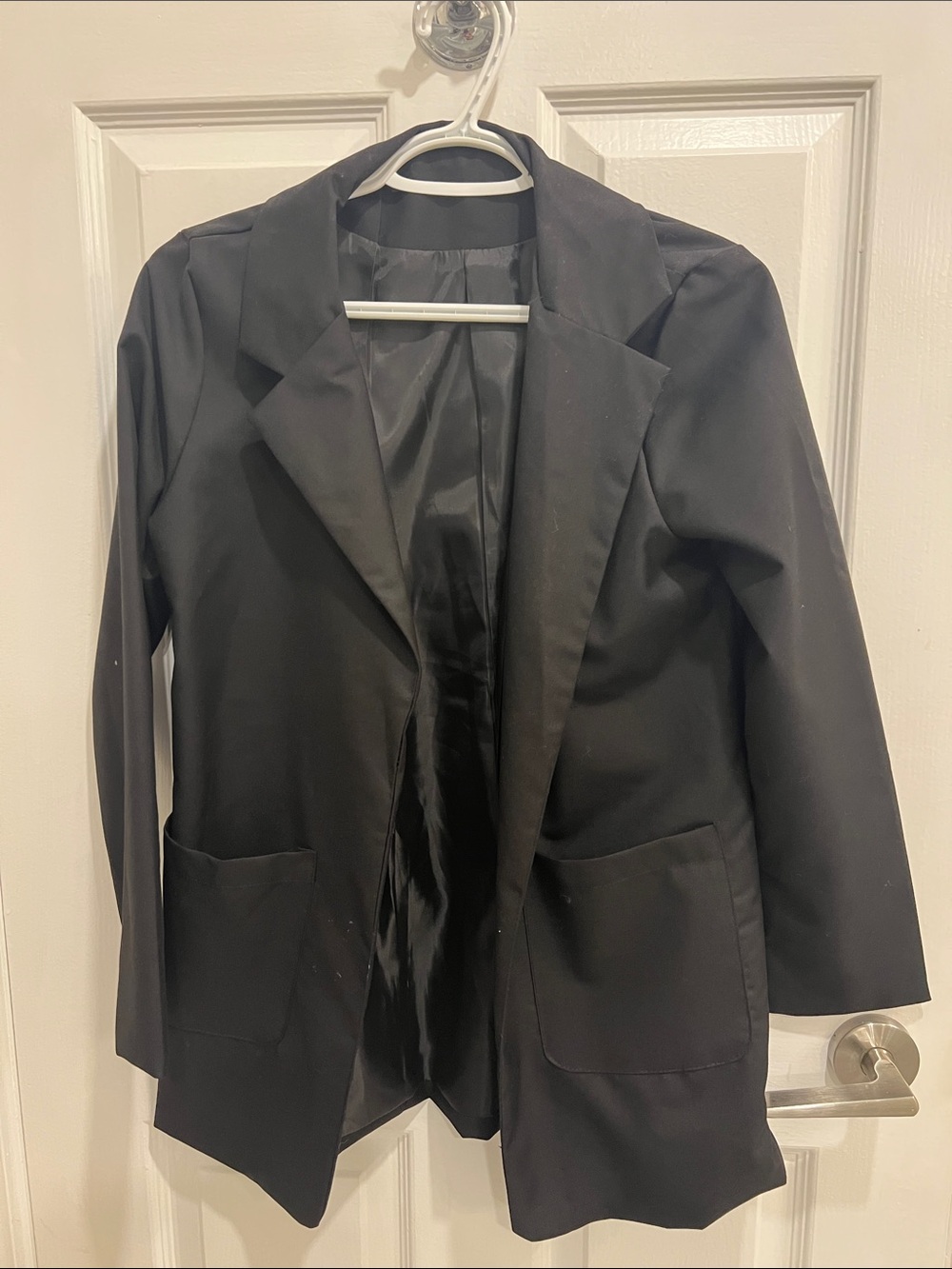 Classic Black Women's Blazer Jacket - Timeless Tailored Style